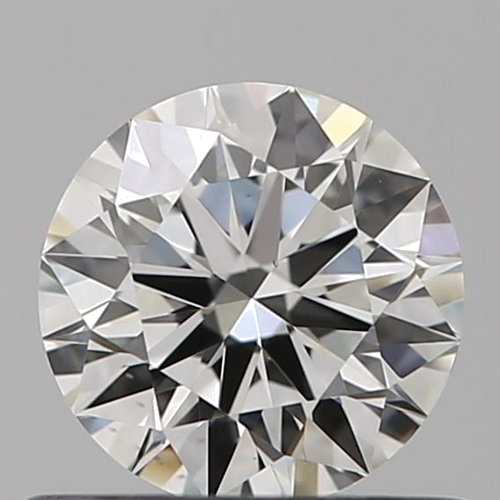 0.51 carat H-VS2 Very Good cut Natūralus Round Deimantas (1)