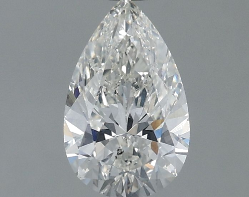0.9 carat I-SI2 Natūralus Pear Deimantas (1)
