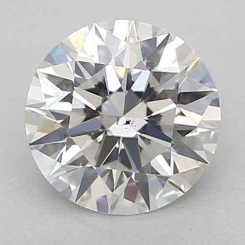 0.5 carat F-SI1 Excellent cut Natūralus Round Deimantas (1)