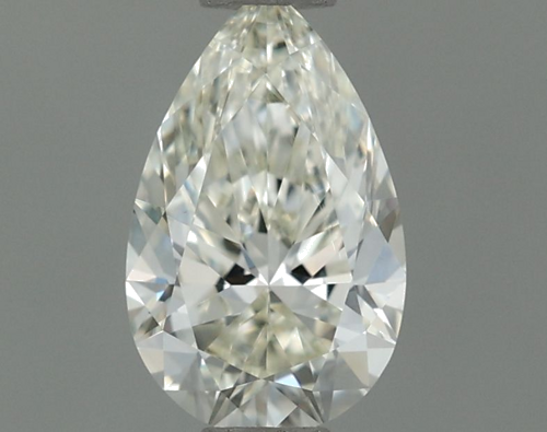 0.5 carat K-VS1 Natūralus Pear Deimantas (1)
