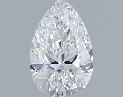 0.3 carat E-VVS1 Natūralus Pear Deimantas (1)