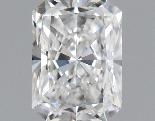 0.61 carat F-VVS2 Natūralus Radiant Deimantas (1)