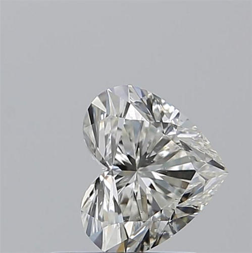 0.91 carat I-SI1 Natūralus Heart Deimantas (1)