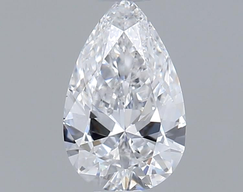 0.3 carat D-VS2 Natūralus Pear Deimantas (1)