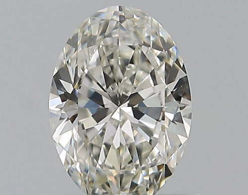 0.52 carat I-VS1 Natūralus Oval Deimantas (1)