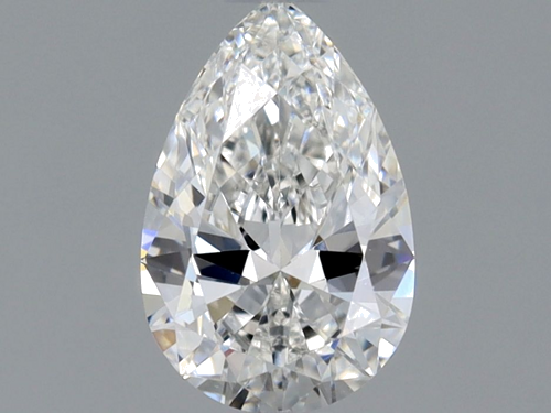 0.5 carat E-VS2 Natūralus Pear Deimantas (1)