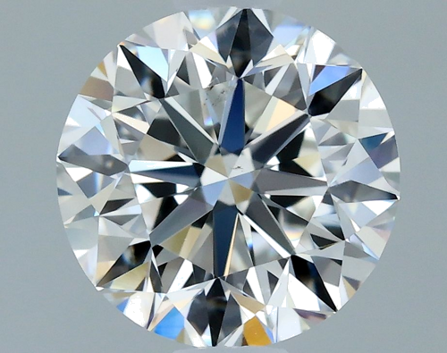 0.9 carat F-SI1 Very Good cut Natūralus Round Deimantas (1)