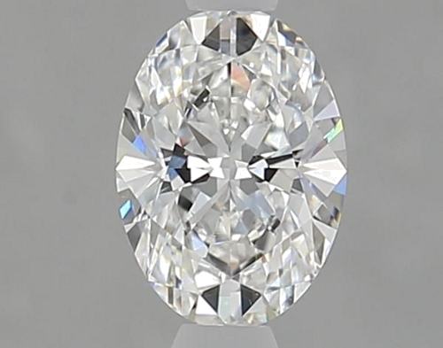 0.72 carat F-VS2 Natūralus Oval Deimantas (1)