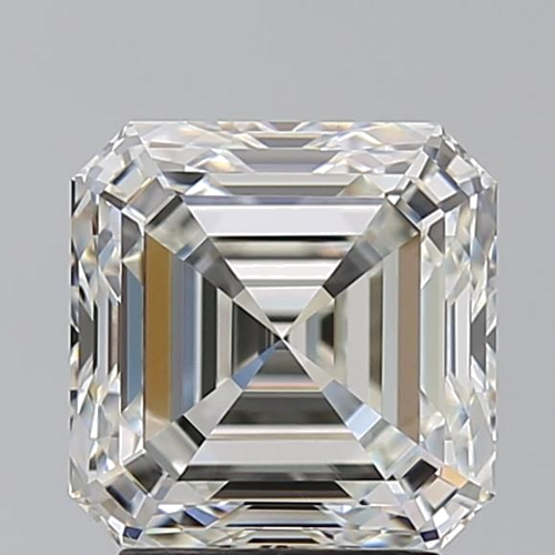 3.05 carat I-IF Natūralus Asscher Deimantas (1)