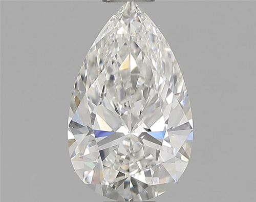 0.62 carat G-VVS1 Natūralus Pear Deimantas (1)
