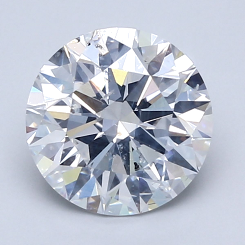 2.04 carat D-SI2 Excellent cut Natūralus Round Deimantas (1)