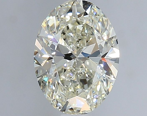 0.9 carat K-SI2 Natūralus Oval Deimantas (1)
