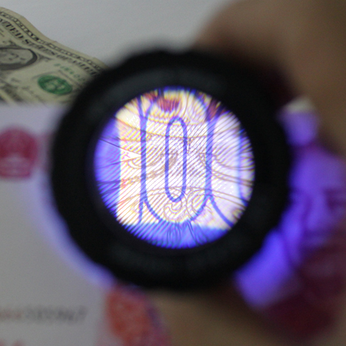 Contact Measuring Loupe with LED and UV Light 30x (4)