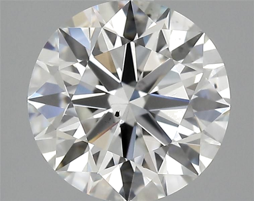 2.2 carat F-SI1 Excellent cut Natūralus Round Deimantas (1)
