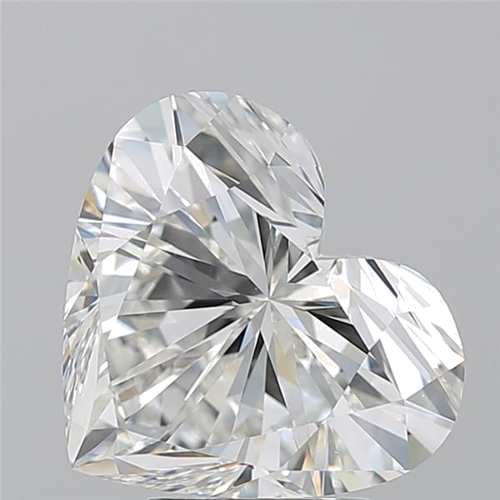 5.01 carat I-VS2 Natūralus Heart Deimantas (1)