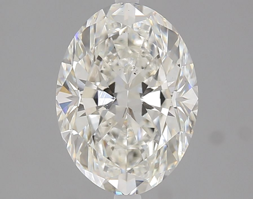 2.01 carat H-SI1 Natūralus Oval Deimantas (1)