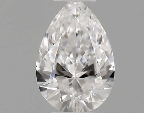 0.23 carat D-VVS2 Natūralus Pear Deimantas (1)