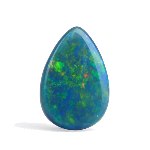 0.64 carat BLACK Pear Opal (1)