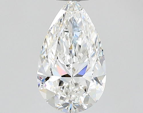 1.01 carat F-VS1 Natūralus Pear Deimantas (1)