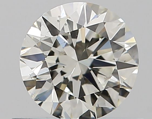 0.54 carat J-SI1 Excellent cut Natūralus Round Deimantas (1)