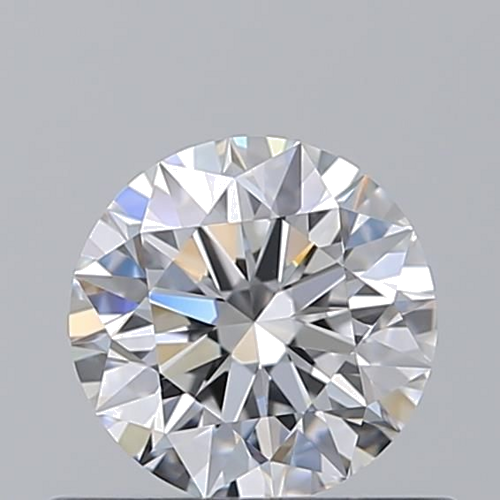 0.57 carat D-VVS2 Excellent cut Natūralus Round Deimantas (1)