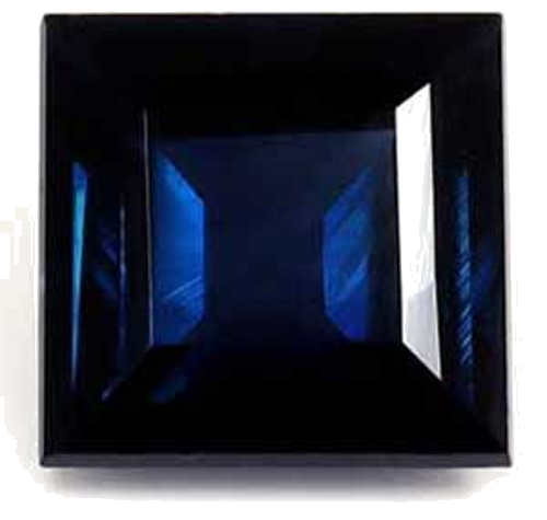 0.7 carat BLUE Square Safyras (1)