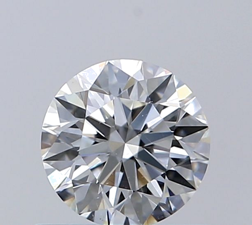 0.52 carat H-SI1 Excellent cut Natūralus Round Deimantas (1)