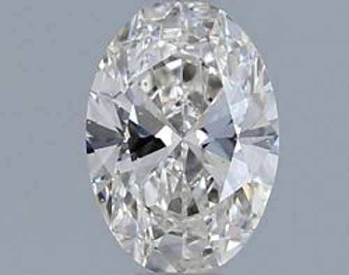 0.4 carat H-SI1 Natūralus Oval Deimantas (1)