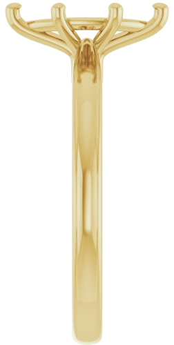 Sužadėtuvių Žiedas 14k yellow gold Marquise 10mm x 5mm (4)