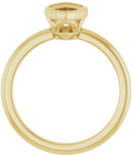 Sužadėtuvių Žiedas „Bezel-Set“ 14k yellow gold Marquise 10.5mm x 5.5mm (2)