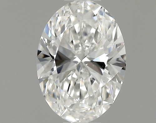 0.45 carat F-VVS2 Natūralus Oval Deimantas (1)