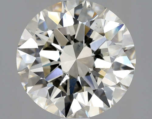 2.01 carat K-SI1 Excellent cut Natūralus Round Deimantas (1)