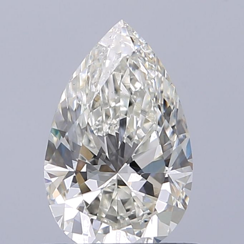 0.71 carat I-VS2 Natūralus Pear Deimantas (1)