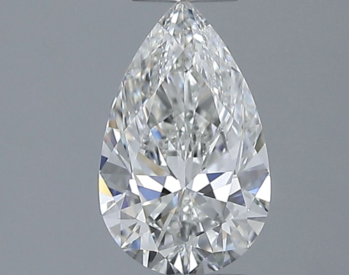 0.7 carat G-VS1 Natūralus Pear Deimantas (1)