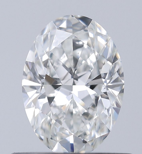 0.51 carat G-SI2 Natūralus Oval Deimantas (1)