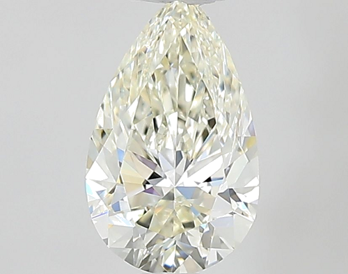 0.47 carat K-VVS2 Natūralus Pear Deimantas (1)