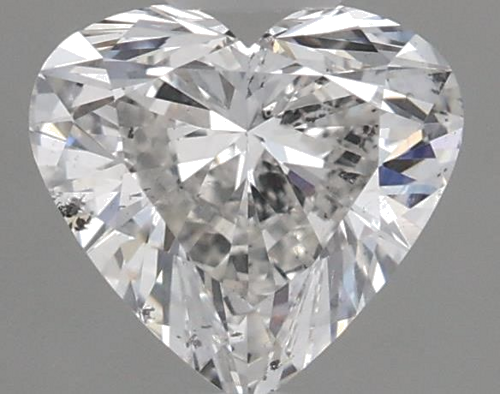1.03 carat F-SI1 Natūralus Heart Deimantas (1)