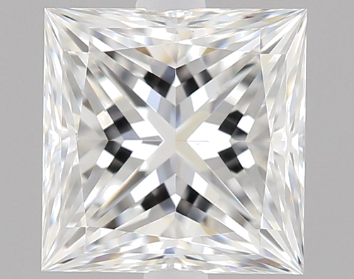 1.02 carat F-VS1 Natūralus Princess Deimantas (1)