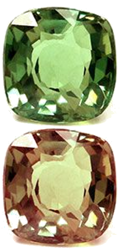 0.51 carat GREEN Cushion Alexandrite (1)