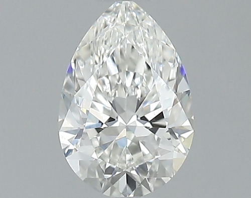 0.5 carat G-VS1 Natūralus Pear Deimantas (1)
