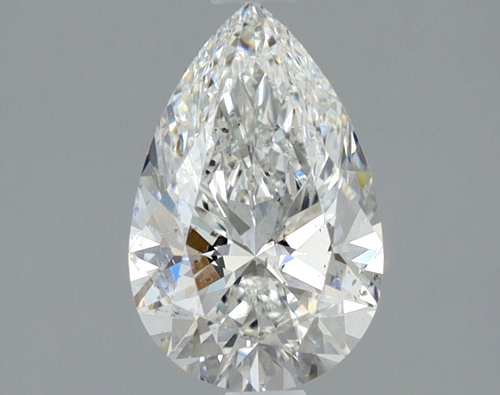 1.2 carat G-SI1 Natūralus Pear Deimantas (1)