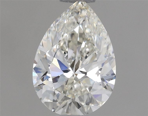0.6 carat G-VVS2 Natūralus Pear Deimantas (1)