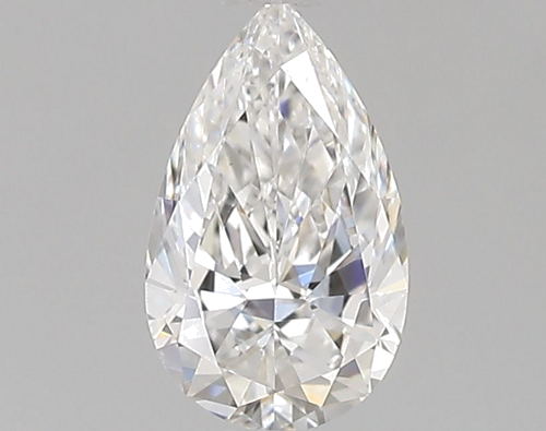 0.47 carat F-VS1 Natūralus Pear Deimantas (1)