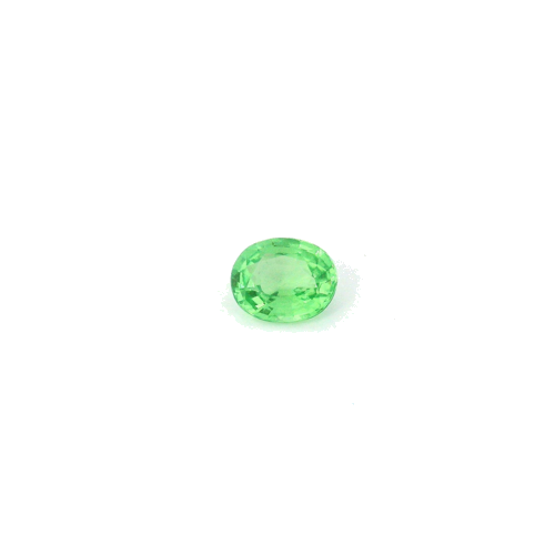 0.37 carat GREEN Oval Garnet (1)