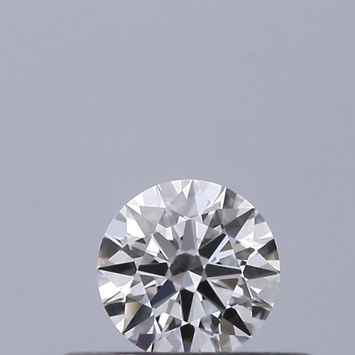 0.22 carat F-VVS2 Excellent cut Natūralus Round Deimantas (1)