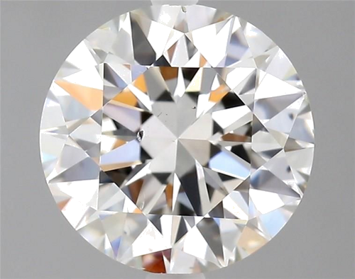 2.01 carat I-SI1 Excellent cut Natūralus Round Deimantas (1)