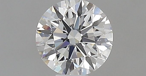 0.37 carat F-VVS1 Excellent cut Natūralus Round Deimantas (1)