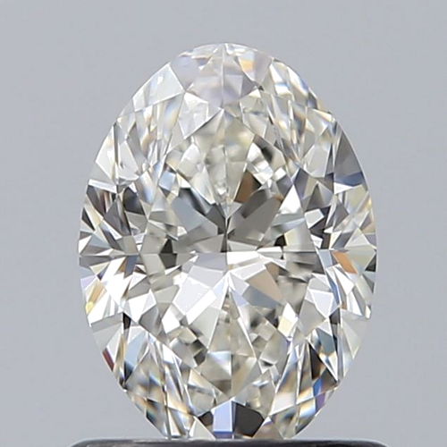 0.81 carat I-VVS1 Natūralus Oval Deimantas (1)