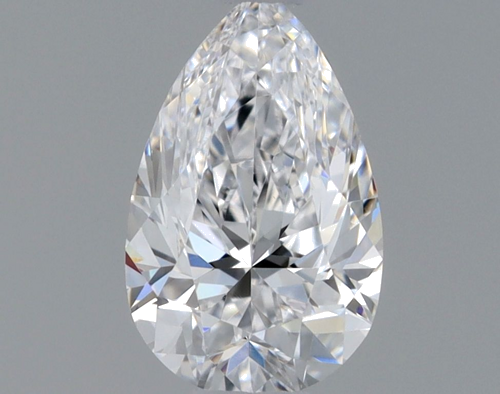 0.3 carat D-VVS2 Natūralus Pear Deimantas (1)