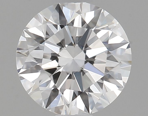 0.45 carat E-VVS2 Excellent cut Natūralus Round Deimantas (1)